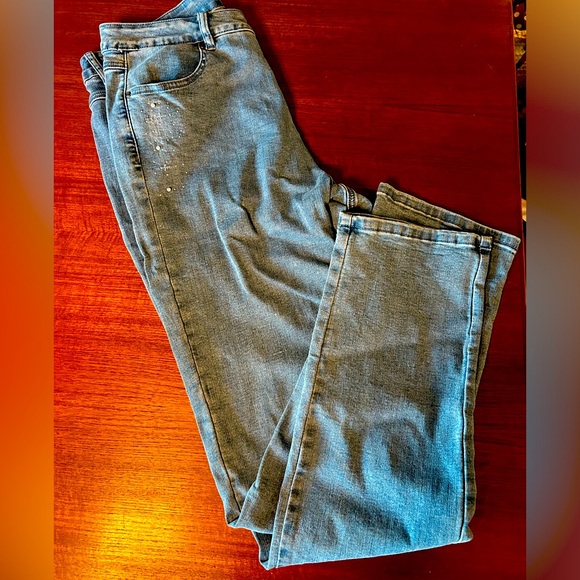 Simon Chang Denim Jeans - Picture 1 of 5